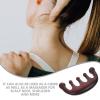 SECFOU Wide Tooth Scalp Massager Comb with Five Claw Resin Head for Acupoint Therapy and Stress Relief, Portable Home Scalp Massage Tool for Head Relaxation view 4