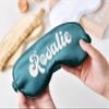 Personalized Custom Satin Sleep Eye Mask 3D Effect, Bridesmaid Gift & Bachelorette Party Favors, Soft Silk Eye Mask for Wedding Party, Bachelor Party Gifts for Women & Men view 4
