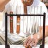 2 Pcs Borosilicate Glass Cigar Aromatherapy Humidor Tubes.10.43-Inch Length with Aroma Infusion Base for Flavor Mellowing view 2