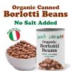 Food to Live Organic Canned Borlotti Beans, 14 oz (Pack of 12) - Italian Cranberry Beans. Unsalted Non-GMO. Perfect for Salads, Soups and Pasta e Fagioli. Vegan. Good Source of Fiber and Protein view 3
