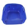 Yobadam Heavy Duty Dustpan, Large Capacity Plastic Drying Dust Pan, Double Handle Dust Pan for Crop Harvesting, Industrial Sand Handling & Rubbish Removal (Blue) view 2