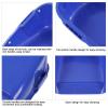 Yobadam Heavy Duty Dustpan, Large Capacity Plastic Drying Dust Pan, Double Handle Dust Pan for Crop Harvesting, Industrial Sand Handling & Rubbish Removal (Blue) view 3
