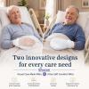 Adult Protective Hand Mitts with Breathable Mesh Window - Soft Comfort for Dementia, Elderly Care, Anti-Scratching & Tube Pulling Prevention - Disposable, Single Patient Use (1 Pair) (Visual Care) view 2