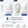 Adult Protective Hand Mitts with Breathable Mesh Window - Soft Comfort for Dementia, Elderly Care, Anti-Scratching & Tube Pulling Prevention - Disposable, Single Patient Use (1 Pair) (Visual Care) view 3