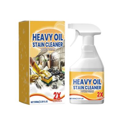 liasore Heavy Oil Stain Cleaner Spray, Kitchen Degreaser for Stovetop, Range Hood & Countertop, Multi Purpose Grease Cleaner, Easy to Use, Fast Acting, 100ml (1)