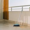 HAKIDZEL Heavy Duty Long Handle Floor Broom with Large Angle Head, Indoor and Outdoor Sweeping Broom for Home Cleaning, Patio, Garage, Commercial Use, Nordic Blue view 4