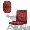 LedBack Wheelchair Covers Accessories Electric Wheelchair Seat Cover Red Rose Professional Protector for Electric Mobility Scooter, Easy to Install view 1