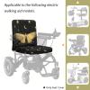 LedBack Yellow Butterfly Electric Wheelchairs Mobility Scooter Coversfor Elderly, Stars Protector Accessories for Electric Wheelchairs Mobility Scooter view 2