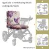 LedBack Electric Wheelchairs Mobility Scooter Protector Purple Hummingbird Stretch Mobility Scooter Seat Cover Wheelchair Protector Accessories view 2