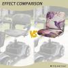 LedBack Electric Wheelchairs Mobility Scooter Protector Purple Hummingbird Stretch Mobility Scooter Seat Cover Wheelchair Protector Accessories view 4
