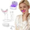Light for Gums, 32 LED Red & Blue Light Device for gum Care & Teeth Whitening Kit - with 3000mAh charging case, Compatible with iPhone, Android & USB-C view 1