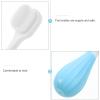 SOESFOUFU Toothbrush Soft Bristles for Ages 2-5, Manual Toothbrush with Ultra-fine Bristles, Blue Hot Air Balloon Design, Suitable for Oral Care view 3