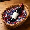 10 LB Red Blue White Crinkle Cut Paper Shred Filler Great for Gift Wrapping, Basket Fillers, Birthday, Weddding, Anniversary, Independence Day, 4 of July Craft Party Gift Boxes Bags Filler Decor view 3