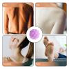 TEHAUX 2pcs Deep Tissue Massage Balls for Neck and Foot Relief, Purple Trigger Point Therapy Tool for Muscle Knot Release, Fascia Therapy Yoga Roller for Muscle Relaxation and Fitness view 3