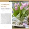 CATIEBYE Waterproof Floral Packaging Wrap 45cm Cellophane Wrapping Paper 100pcs for Bouquet Wrapping and Flower Arrangement Supplies view 3