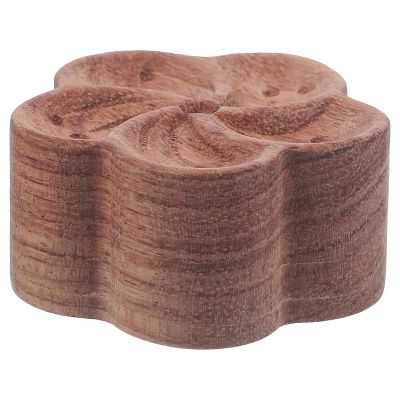 Abaodam Essential Oil Wooden Diffuser Plumeria Shape Aromatherapy Wood Adornment for Home and Office, Household Aroma Diffuse Wood with Natural Rosewood Material