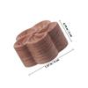 Abaodam Essential Oil Wooden Diffuser Plumeria Shape Aromatherapy Wood Adornment for Home and Office, Household Aroma Diffuse Wood with Natural Rosewood Material view 2