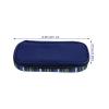 SOIMISS Portable Insulated Insulin Cooler Bag with Zipper, Navy Blue Travel Case for Diabetic Medication Storage and Temperature Protection view 2
