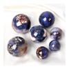 SBOTTON Natural Blue Cherry Ball Crystal Sphere with Wood Stand, Reiki Chakra Energy Healing Stone Figurine Home Decor, Gifts for Friends (50Mm-60Mm) view 3