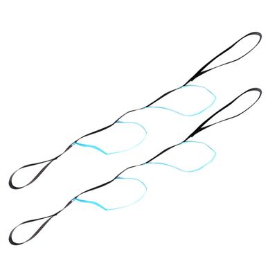 FRCOLOR 2pcs Leg Lifter Strap for Mobility Aid with Hand Grip and Rigid Foot Loop, Knee Surgery Support Device for Elderly and Disabled Users