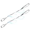 FRCOLOR 2pcs Leg Lifter Strap for Mobility Aid with Hand Grip and Rigid Foot Loop, Knee Surgery Support Device for Elderly and Disabled Users view 1