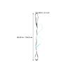 FRCOLOR 2pcs Leg Lifter Strap for Mobility Aid with Hand Grip and Rigid Foot Loop, Knee Surgery Support Device for Elderly and Disabled Users view 2