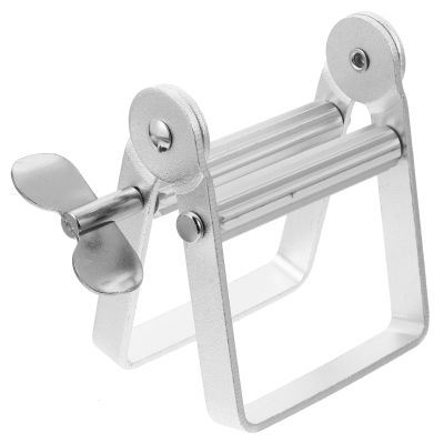 VICASKY Metal Hair Dye and Toothpaste Tube Squeezer Tool, Silver Salon and Home Lotion Squeeze Accessory for Hairdressing and Bathroom Use