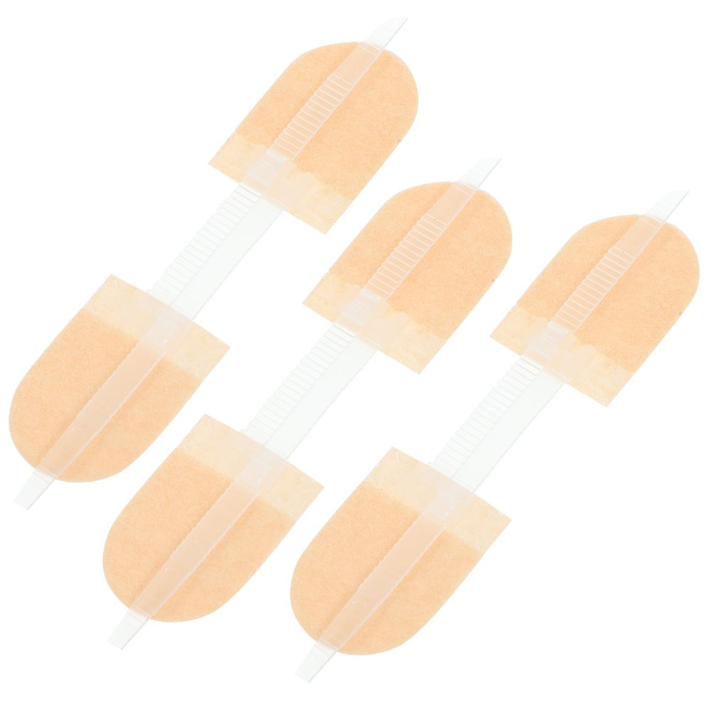 UKCOCO 3pcs Skin Tone 70x22mm Adhesive Bandages Fast Outdoor Wound Protection and Stitch-Free Closure