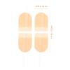 UKCOCO 3pcs Skin Tone 70x22mm Adhesive Bandages Fast Outdoor Wound Protection and Stitch-Free Closure view 2