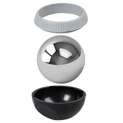 LALADEFIEE Stainless Steel Body Massager Balls for Muscle Relaxation, Mini Roller Massager with Hot Cold Therapy, Handheld Small Muscle Relief Tool for Face and Body Care