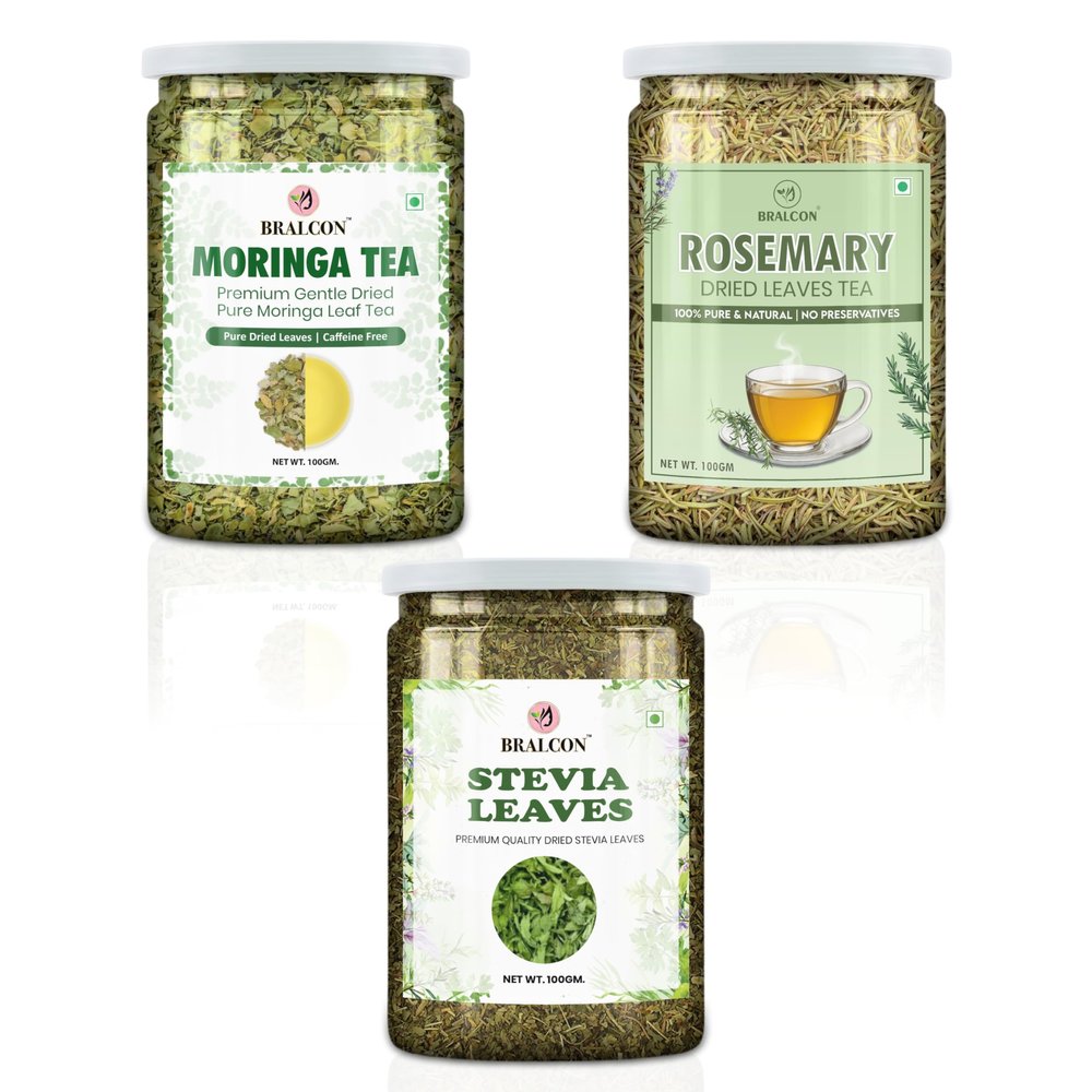 BRALCON Herbal Tea Combo Pack 100g Each Pack of 3