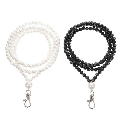 Hohopeti 2pcs Zipper Helper Pull Tool for Dresses and Boots Back Zipper Puller Aid with White and Black Pearl Assist Long Dress Zipping and Unzipping