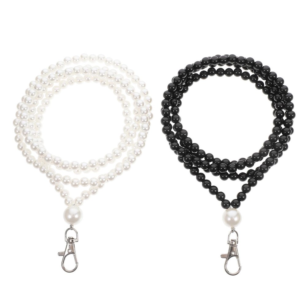Hohopeti 2pcs Zipper Helper Pull Tool for Dresses and Boots Back Zipper Puller Aid with White and Black Pearl Assist Long Dress Zipping and Unzipping