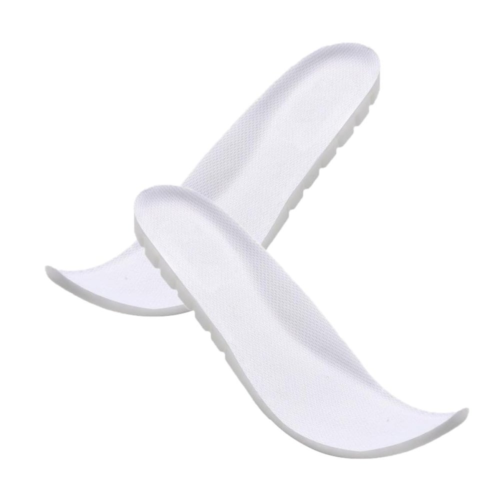 DOITOOL High Elastic Breathable Sports Insoles for Men and Women, Sweat Absorption Shock Absorbing Foot Cushion with Thick Memory Foam, Anti-Slip Shoe Pads for Running and Basketball