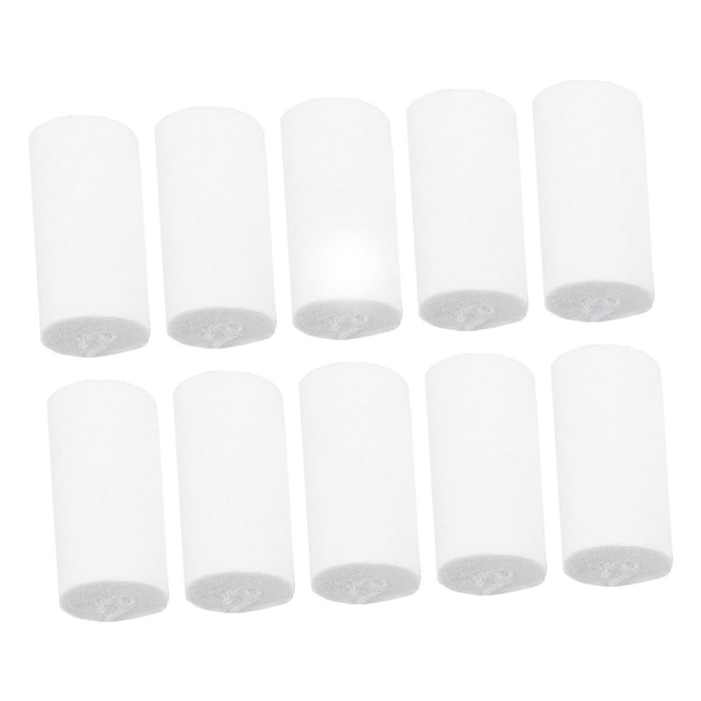 10pcs Disposable Conforming Gauze Rolls 8x600cm Bandage Wraps for First Aid Emergency Sports Injury Care