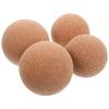 Cork Fascia Massage Balls 4pcs Set (60mm 70mm) for Deep Tissue Trigger Point Therapy, Yoga Muscle Relief, Foot and Full Body Myofascial Release view 1