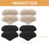 WATIIFUFU 4 Pairs Soft Heel Protector Pads for High Heels and Boots Self-Adhesive Cushion Inserts with Invisible Anti-Slip Design Comfortable for Womens Foot Protection view 2