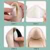WATIIFUFU 4 Pairs Soft Heel Protector Pads for High Heels and Boots Self-Adhesive Cushion Inserts with Invisible Anti-Slip Design Comfortable for Womens Foot Protection view 4