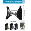 2026 Upgraded 2-Pack Ankle Brace for Men & Women, Lace-Up Ankle Stabilizer with Adjustable Straps, Compression Support for Sprained Ankle, Basketball, Running, Training & Daily Wear (Gray) view 3