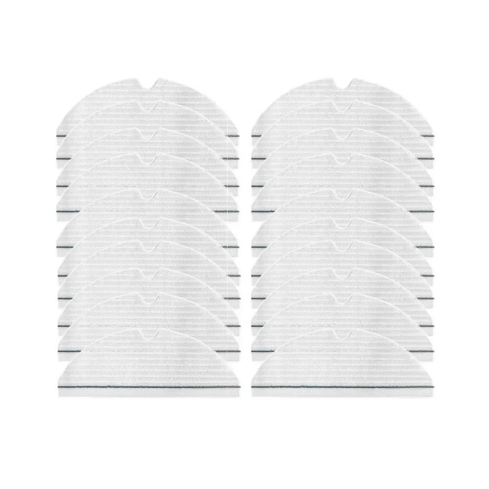 20pcs Disposable Mop Cloth Parts Fit,Compatible With Roborock S50 S53 S54 S6 S6 Maxv S6 Pure S5 S5 Max E35 E2 E4 Robot Vacuum Cleaner Replacement