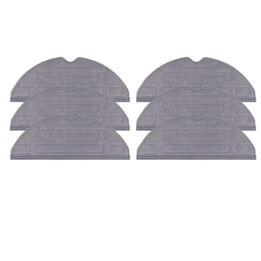 Mop Rags Parts Double Vibration Mop Pad Accessories,Compatible With Roborock S8 S8+ S8 Pro Ultra S8 PLUS G20 Vacuum Cleaner Robot Mop Cloths(6 PCS)