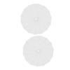 DECHOUS Disposable Thick White Paper Napkins 50pcs, Textured Guest Hand Towels for Weddings Parties Dinner Events, Beverage and Bar Use view 1