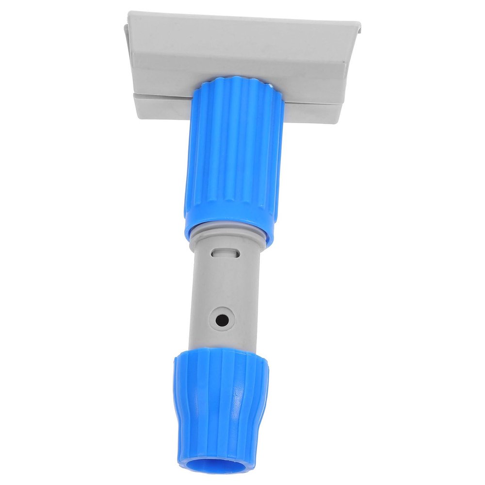 OKUMEYR Commercial Wet Mop Clamp Replacement Head Holder with Detachable Clip for Industrial Floor Cleaning Compatible Mop Handle Attachments