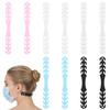 VICASKY 10pcs Mask Rope Buckle and Ear Strap Hook Set Adjustable 4-Level Extension for Face Masks with Multi-Color Options Suitable for Outdoor and Daily Use view 1