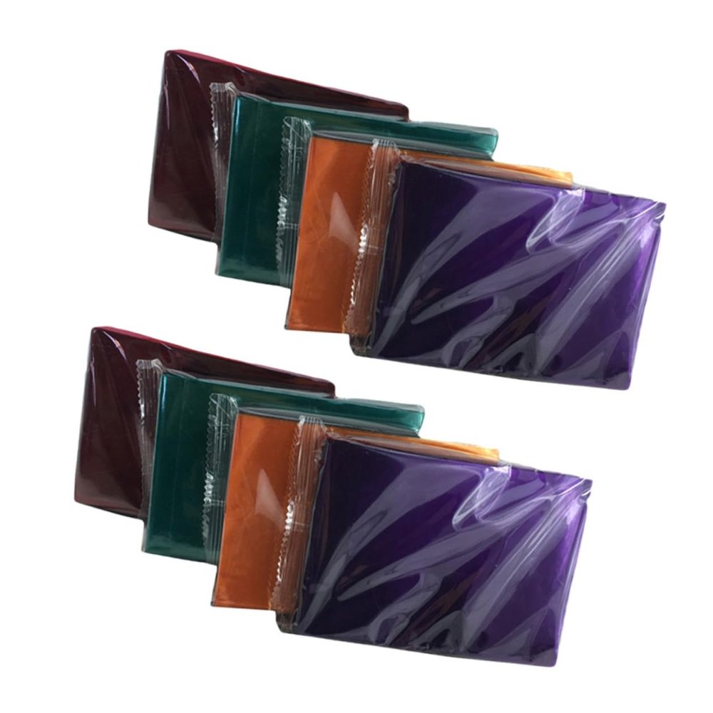 Healvian 500pcs Candy Packaging Paper Wrappers for Nougat and Chocolates, Food-grade Wrapping Paper Sheets, Random Colors, Party Supplies and Wrap Cellophane for Holiday and Event