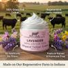 Heritage Homestead Farms Whipped Tallow Cream, All Natural Skincare, Chemical Free, Soothes Eczema, For Sensitive Skin (Lavender) view 2