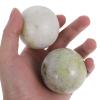BATHVEVE 2pcs Natural Jade Baoding Balls Hand Exercise Balls for Massage and Meditation with Storage Box Chinese Massage Stones for Deep Tissue Therapy and Stress Relief view 3