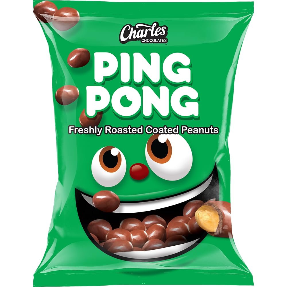 Ping pong chocolate covered peanuts 90g (pack of 1)