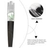 HOMOBABE 50pcs Two-tone Single Flower Sleeve Bags for Roses, Valentines Day Bouquet Wraps with Elegant Black Design, Floral Packaging Sleeves for Wrapping and Special Occasions view 3