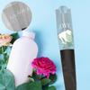HOMOBABE 50pcs Two-tone Single Flower Sleeve Bags for Roses, Valentines Day Bouquet Wraps with Elegant Black Design, Floral Packaging Sleeves for Wrapping and Special Occasions view 4
